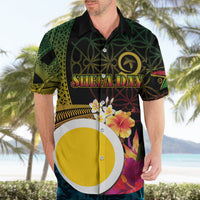 Vanuatu Shefa Day Hawaiian Shirt Sand Drawing Melanesian