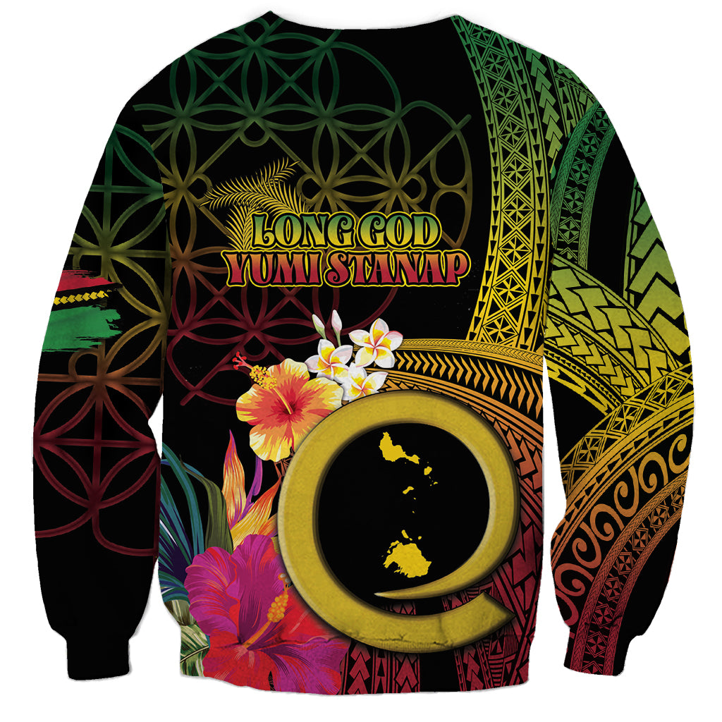 Vanuatu Shefa Day Sweatshirt Sand Drawing Melanesian