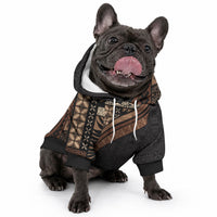 Samoa Siapo Motif and Tapa Pattern Half Style Pet Hoodie LT03 - Polynesian Pride