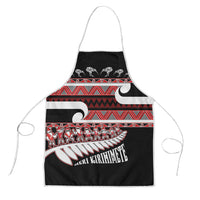 New Zealand Christmas Apron Funny Santa Claus Haka Dance with Tukutuku