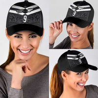 Custom Aotearoa Rugby Classic Cap Maori Tribal Motifs Stripes-Sporty Style LT03 - Polynesian Pride