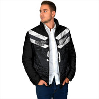 Aotearoa Rugby Custom Padded Jacket Maori Tribal Motifs Stripes-Sporty Style LT03 - Polynesian Pride