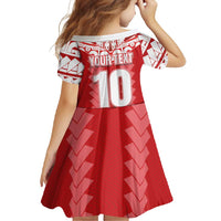 Custom Tahiti Football Polynesian Pattern Family Matching Mermaid Dress and Hawaiian Shirt