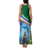 Marshall Islands Kwajalein Atoll Family Matching Tank Maxi Dress and Hawaiian Shirt Polynesian Pattern and Undersea Animals LT03 - Polynesian Pride