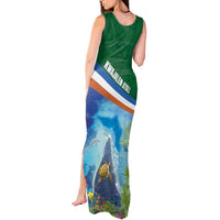 Marshall Islands Kwajalein Atoll Tank Maxi Dress Polynesian Pattern and Undersea Animals LT03 - Polynesian Pride