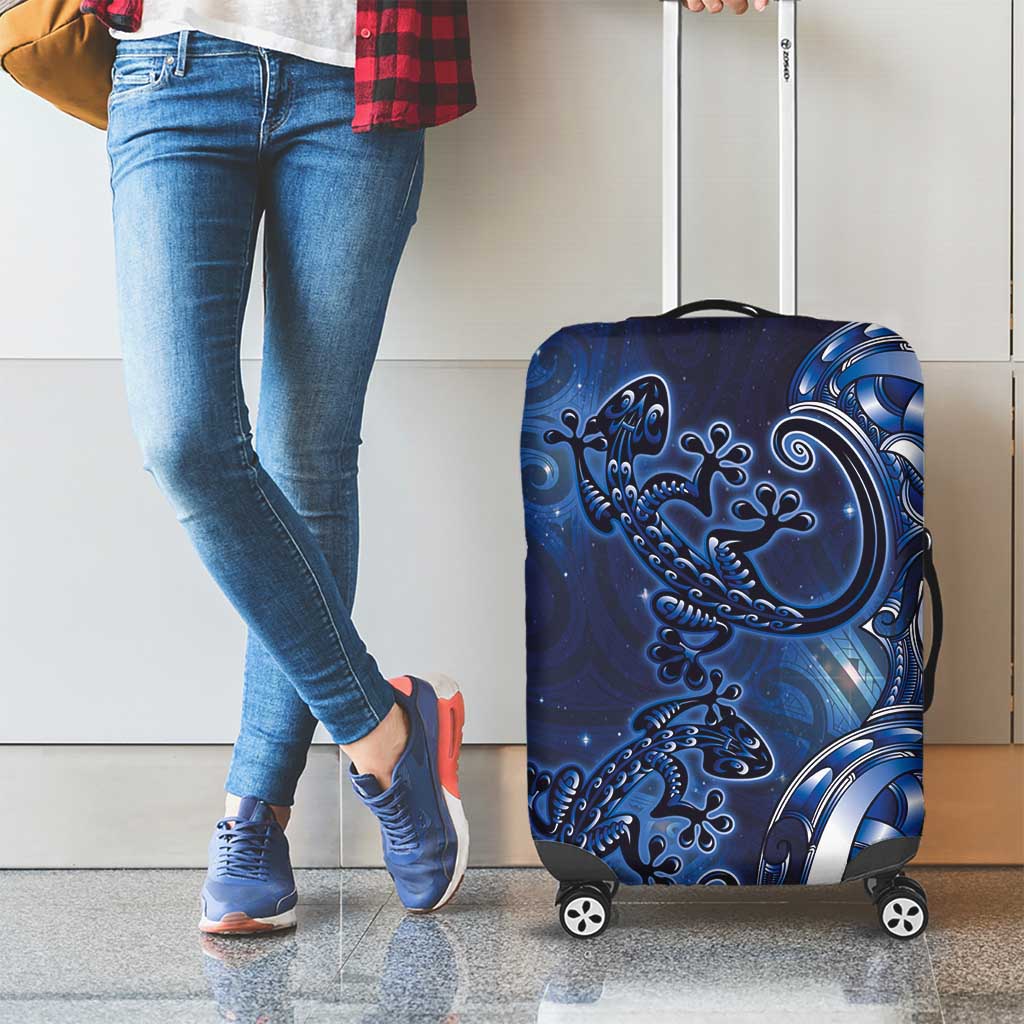 New Zealand Gecko Maori Art Tattoo Luggage Cover Matariki Mode