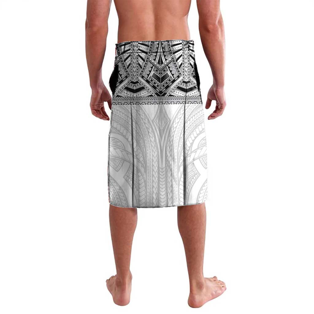 Samoan Traditional Art Tattoos Lavalava Tatau Tribal Motifs with Ula Nifo White - Polynesian Pride