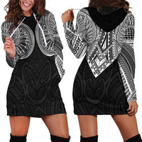 Samoan Traditional Art Tattoos Hoodie Dress Tatau Roman Reigns Black Color LT03 - Polynesian Pride