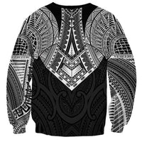Samoan Traditional Art Tattoos Sweatshirt Tatau Roman Reigns Black Color LT03 - Polynesian Pride
