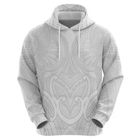 Samoan Traditional Art Tattoos Hoodie Tatau Roman Reigns White Color - Polynesian Pride