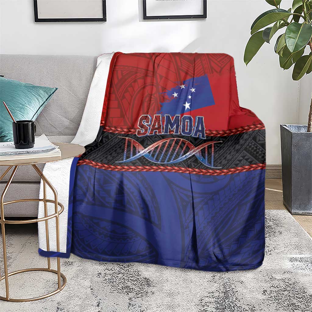 Samoan DNA-Proud of Samoa Blanket Polynesian Patterns - Polynesian Pride