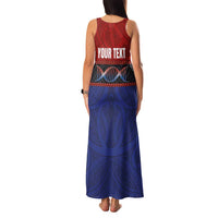 Personalised Samoan DNA-Proud of Samoa Family Matching Tank Maxi Dress and Hawaiian Shirt Polynesian Patterns LT03 - Polynesian Pride