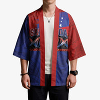 Personalised Samoan DNA-Proud of Samoa Kimono Polynesian Patterns LT03 - Polynesian Pride