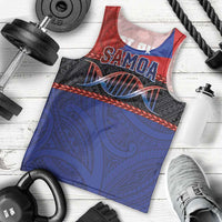 Personalised Samoan DNA-Proud of Samoa Men Tank Top Polynesian Patterns - Polynesian Pride