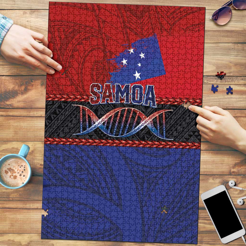 Samoan DNA-Proud of Samoa Puzzle Polynesian Patterns LT03 Multicolor - Polynesian Pride