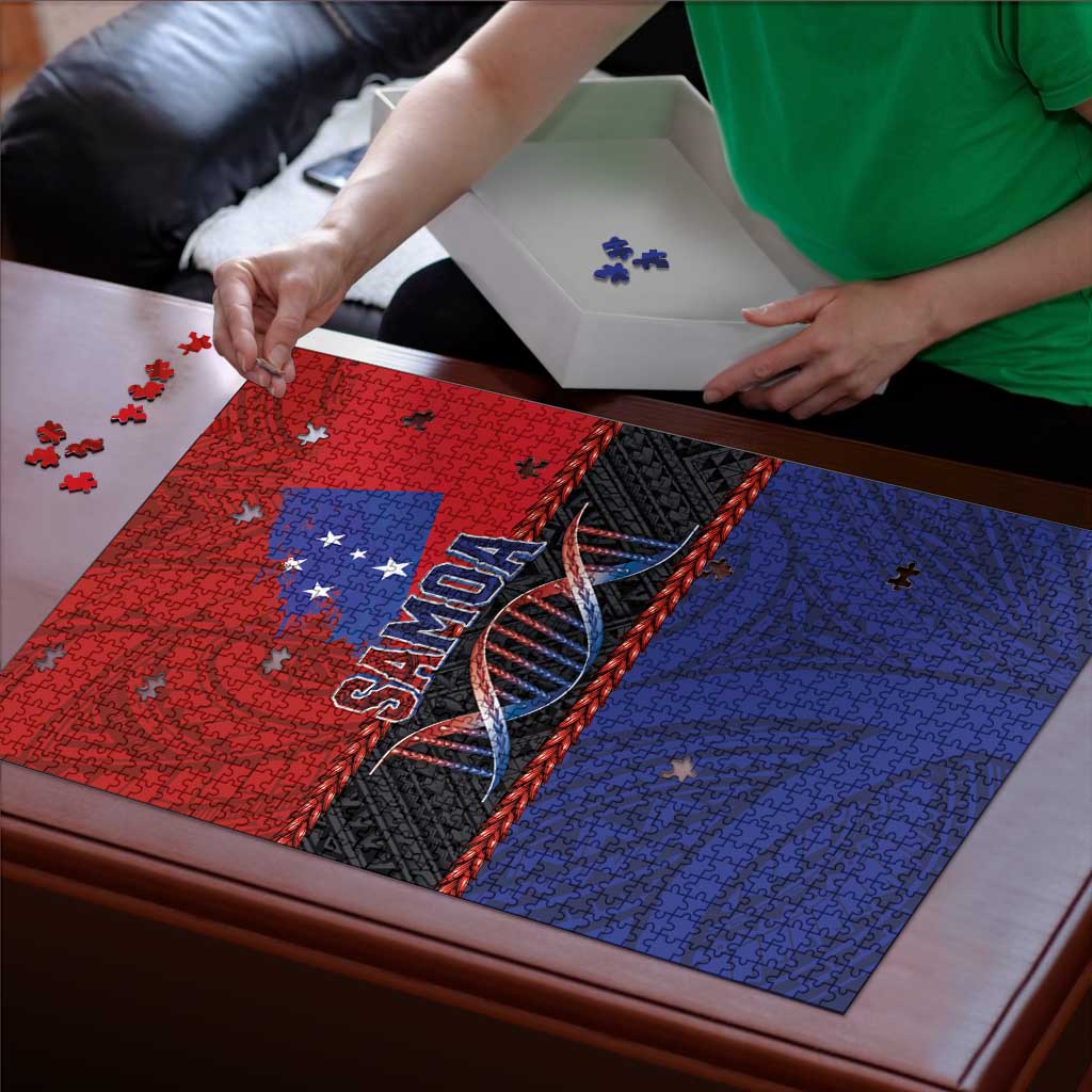 Samoan DNA-Proud of Samoa Puzzle Polynesian Patterns LT03 - Polynesian Pride