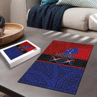 Samoan DNA-Proud of Samoa Puzzle Polynesian Patterns LT03 - Polynesian Pride