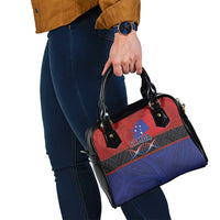 Samoan DNA-Proud of Samoa Shoulder Handbag Polynesian Patterns - Polynesian Pride