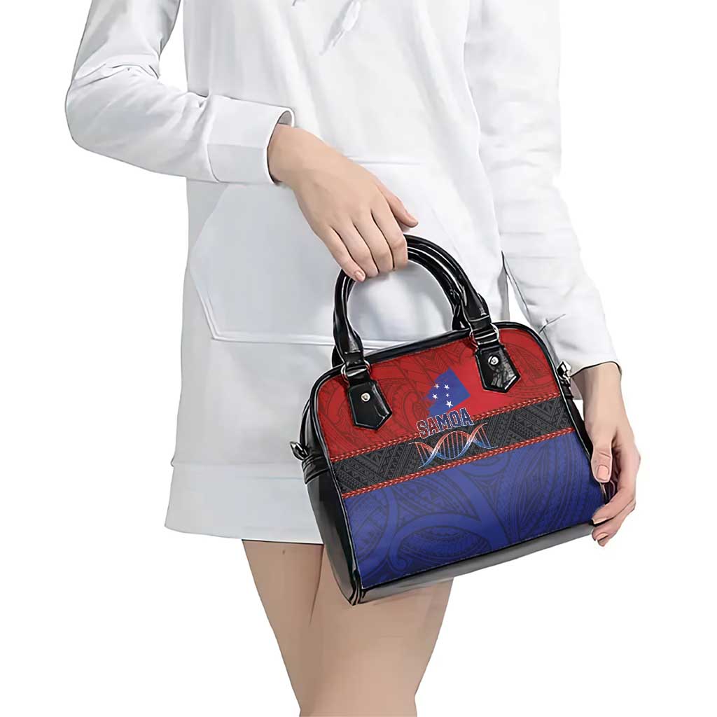 Samoan DNA-Proud of Samoa Shoulder Handbag Polynesian Patterns - Polynesian Pride