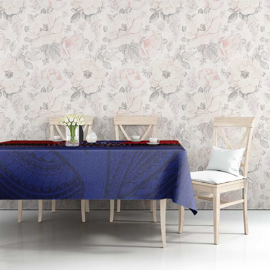 Samoan DNA-Proud of Samoa Tablecloth Polynesian Patterns - Polynesian Pride
