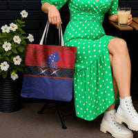 Samoan DNA-Proud of Samoa Tote Bag Polynesian Patterns - Polynesian Pride