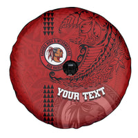 Hawaii Kahuku High & Intermediate School Spare Tire Cover Tribal Kakau Pattern LT03 - Polynesian Pride