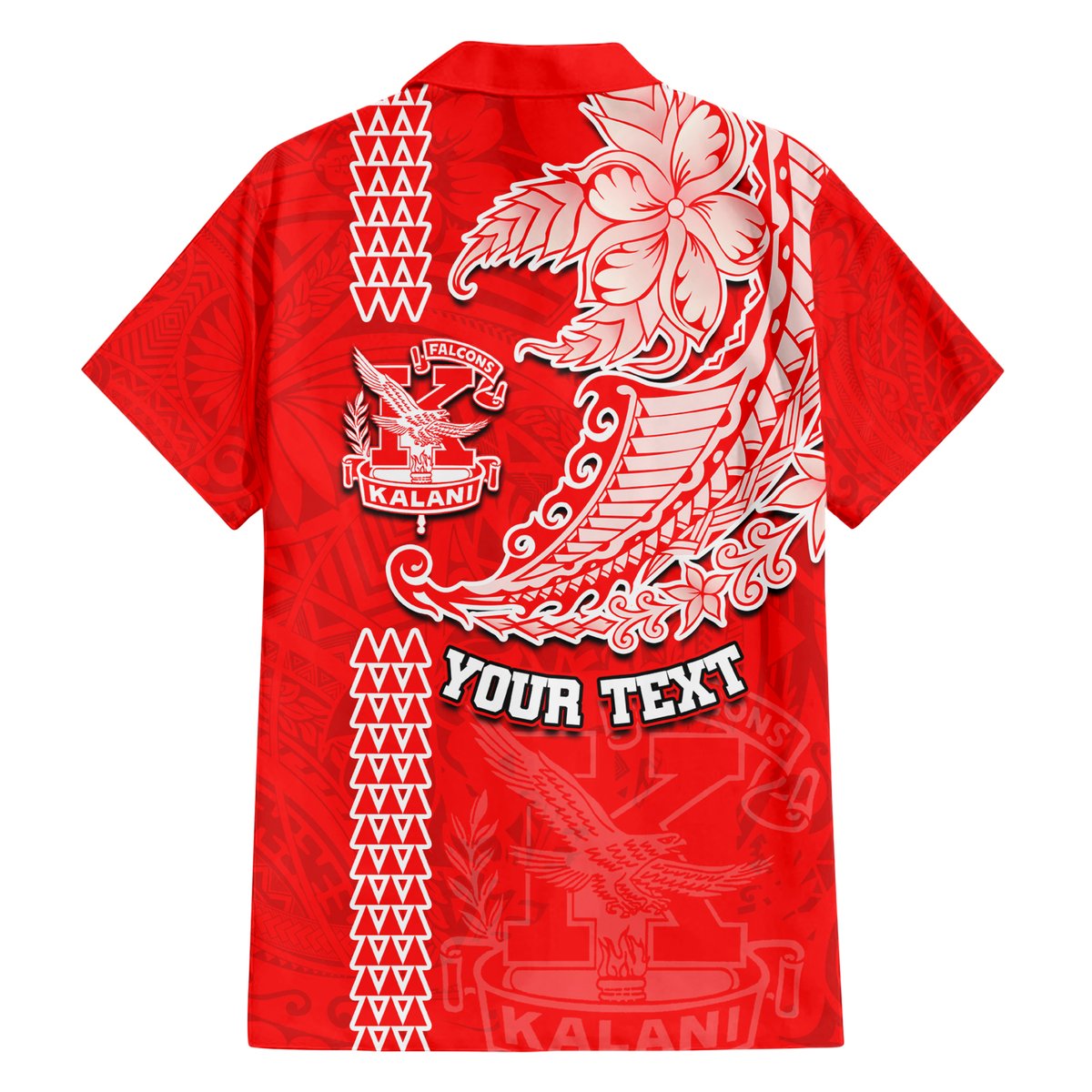 Hawaii Kalani High School Hawaiian Shirt Tribal Kakau Pattern LT03 - Polynesian Pride