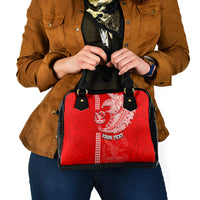 Hawaii Kalani High School Shoulder Handbag Tribal Kakau Pattern LT03 - Polynesian Pride