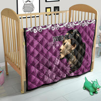 Custom New Zealand Womens Day Quilt Traditional Maori Woman Polynesian Pattern Pink Color LT03 - Polynesian Pride