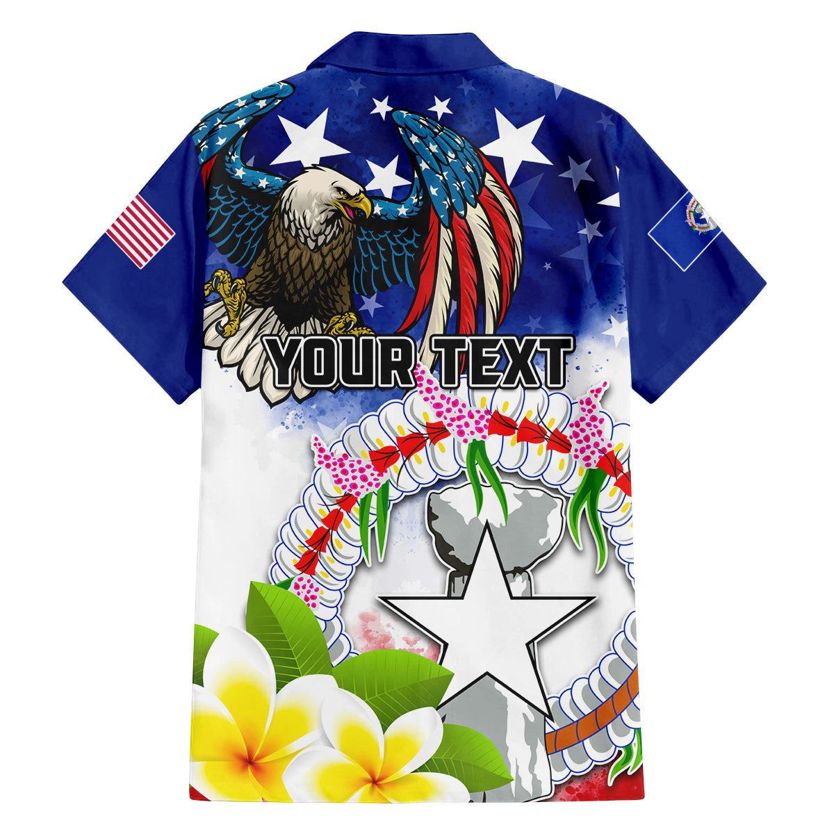 Custom Northern Mariana Islands Commonwealth Covenant Day Family Matching Summer Maxi Dress and Hawaiian Shirt Plumeria Flower Splash Style LT03 - Polynesian Pride