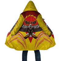 American Samoa Fautasi Race Cloak Pago Pago-Aeto Samoan Tattoo and Eagle