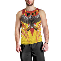 American Samoa Fautasi Race Men Tank Top Pago Pago-Aeto Samoan Tattoo and Eagle