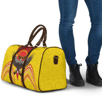American Samoa Fautasi Race Travel Bag Pago Pago-Aeto Samoan Tattoo and Eagle