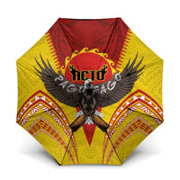 American Samoa Fautasi Race Umbrella Pago Pago-Aeto Samoan Tattoo and Eagle