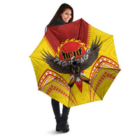 American Samoa Fautasi Race Umbrella Pago Pago-Aeto Samoan Tattoo and Eagle
