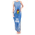 Hela Wigmen Rugby Tank Maxi Dress Papua New Guinea Polynesian Tattoo LT03 Women Blue - Polynesian Pride