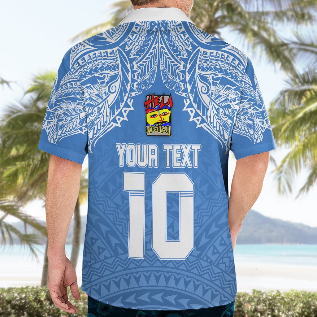 Custom Hela Wigmen Rugby Hawaiian Shirt Papua New Guinea Polynesian Tattoo LT03 - Polynesian Pride