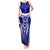 Custom Kimbe Cutters Rugby Tank Maxi Dress Papua New Guinea Polynesian Tattoo Blue Version LT03 Women Blue - Polynesian Pride