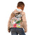 Northern Mariana Islands Hafa Adai Latte Stone Kid Hoodie Peach Fuzz Color LT03 - Polynesian Pride