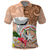 Northern Mariana Islands Hafa Adai Latte Stone Polo Shirt Peach Fuzz Color LT03 Peach Fuzz Color - Polynesian Pride