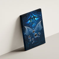 New Zealand Matariki Canvas Wall Art Maori Pattern and Kiwi Bird Haka Dance Sky Night