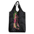 Hawaiian Tropical Plants Turtle and Shark Grocery Bag Polynesian Art Tattoo