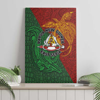 Papua New Guinea East Sepik Province Canvas Wall Art Tribal Crocodile Birds of Paradise Melanesian Tattoo LT03 - Polynesian Pride