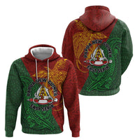Papua New Guinea East Sepik Province Hoodie Tribal Crocodile Birds of Paradise Melanesian Tattoo LT03 - Polynesian Pride