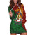 Papua New Guinea East Sepik Province Hoodie Dress Tribal Crocodile Birds of Paradise Melanesian Tattoo