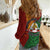Papua New Guinea East Sepik Province Women Casual Shirt Tribal Crocodile Birds of Paradise Melanesian Tattoo