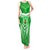 Custom Kimbe Cutters Rugby Tank Maxi Dress Papua New Guinea Polynesian Tattoo Green Version LT03 Women Green - Polynesian Pride