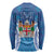 Fiji Day Long Sleeve Shirt Fijian Masi Tribal Hibiscus Tattoo and Tapa Pattern