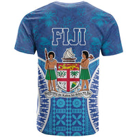 Fiji Day T Shirt Fijian Masi Tribal Hibiscus Tattoo and Tapa Pattern