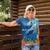 Polynesian Scuba Diving Women Polo Shirt Beauty Corals with Underwater and Polynesian Pattern